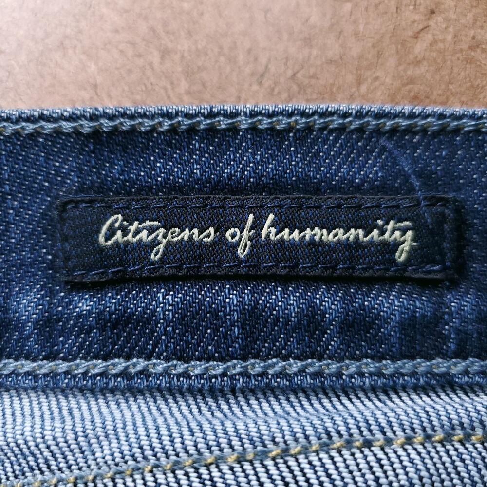 Citizens of Humanity Hutton Jeans High Rise Wide Leg Women 31 Medium Blue - Picture 5 of 16